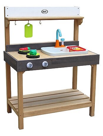 AXI Cuisine en bois intérieur extérieur Rosa 40x75x100cm