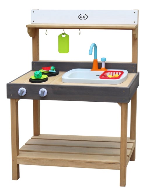 AXI Cuisine en bois intérieur extérieur Rosa 40x75x100cm - Kiabi