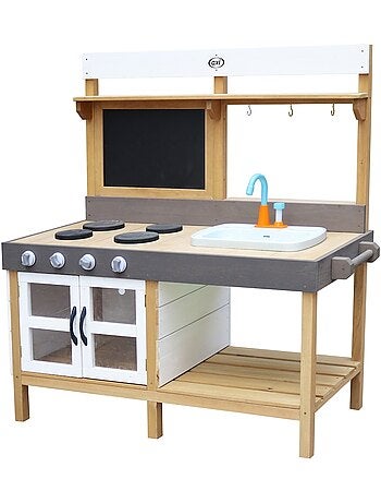 AXI Cuisine en bois intérieur extérieur Rosa 50x115x120cm