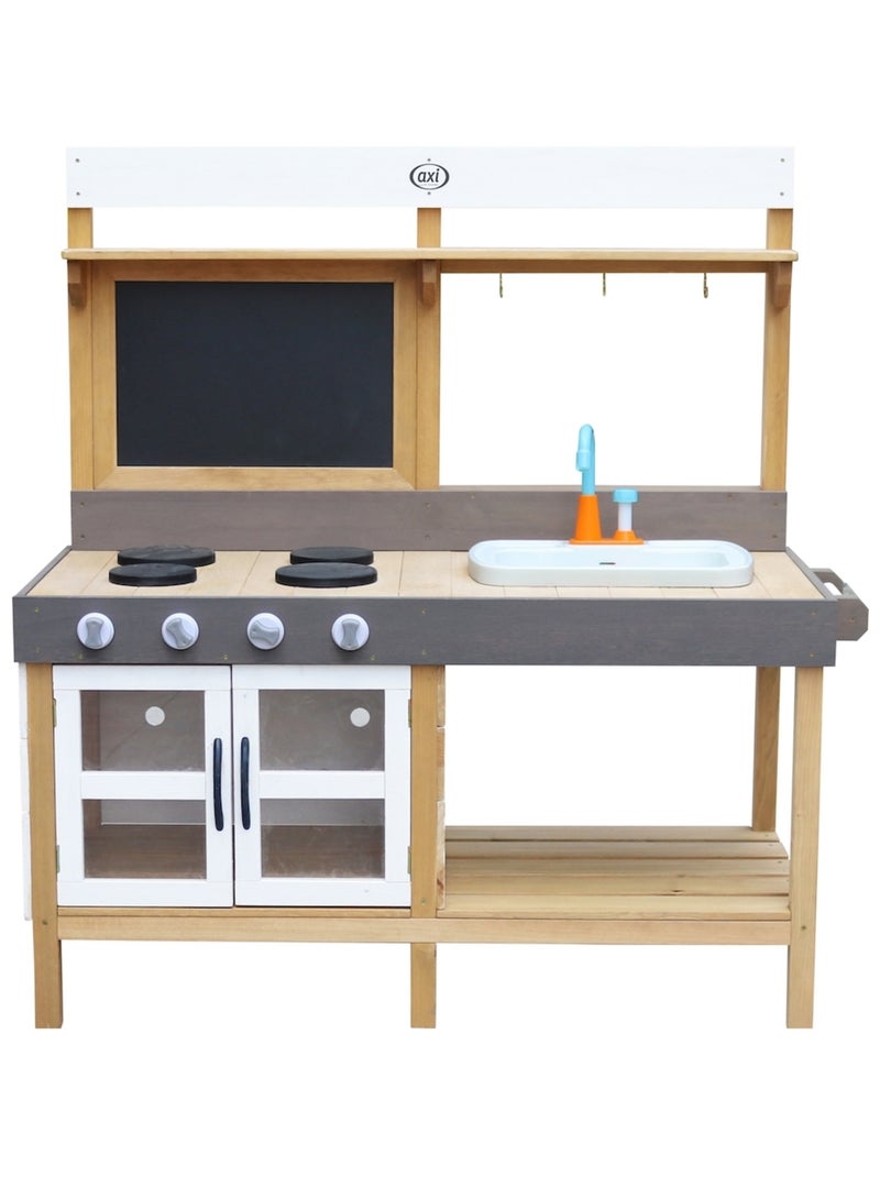 AXI Cuisine en bois intérieur extérieur Rosa 50x115x120cm Beige - Kiabi