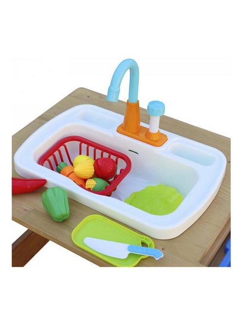 AXI Emily Table sable et eau Picnic avec cuisine et evier - Kiabi