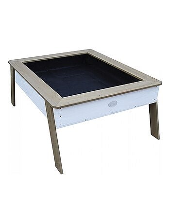 AXI Linda Bac a sable Growing Table Marron Blanc