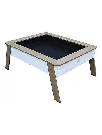 AXI Linda Bac a sable Growing Table Marron Blanc