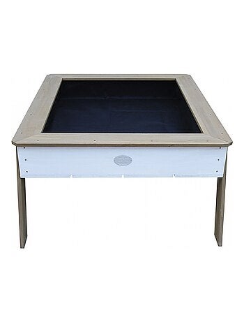 AXI Linda Bac a sable Growing Table Marron Blanc