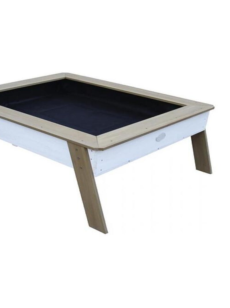 AXI Linda Bac a sable Growing Table Marron Blanc Blanc - Kiabi