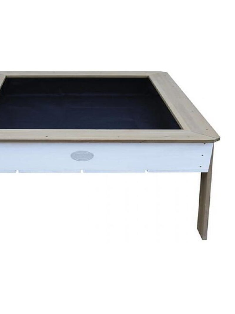 AXI Linda Bac a sable Growing Table Marron Blanc Blanc - Kiabi