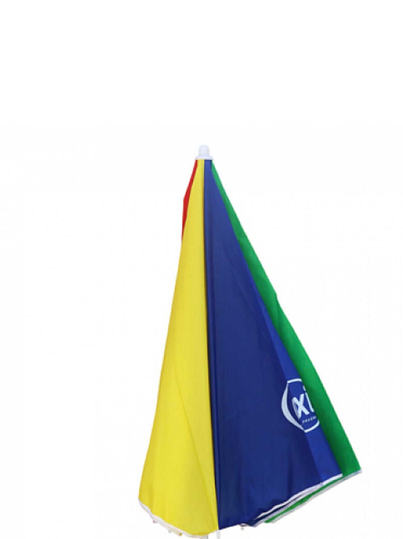 AXI Parasol Arc en ciel diametre 125 cm Bleu - Kiabi