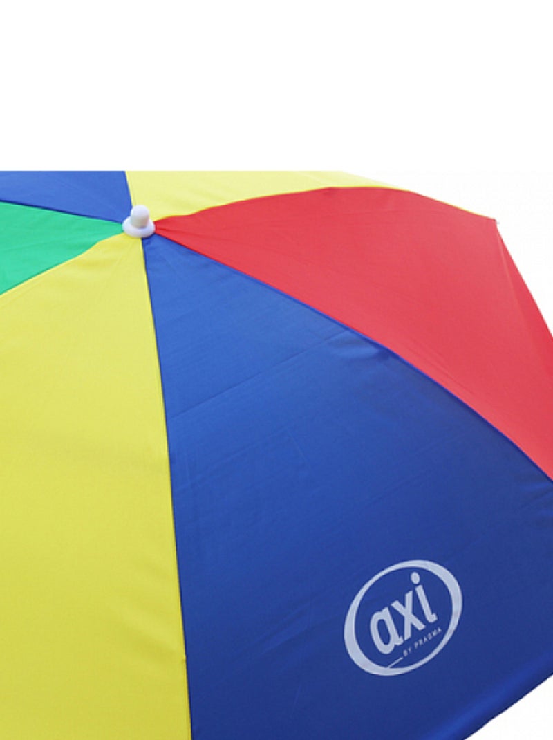 AXI Parasol Arc en ciel diametre 125 cm Bleu - Kiabi