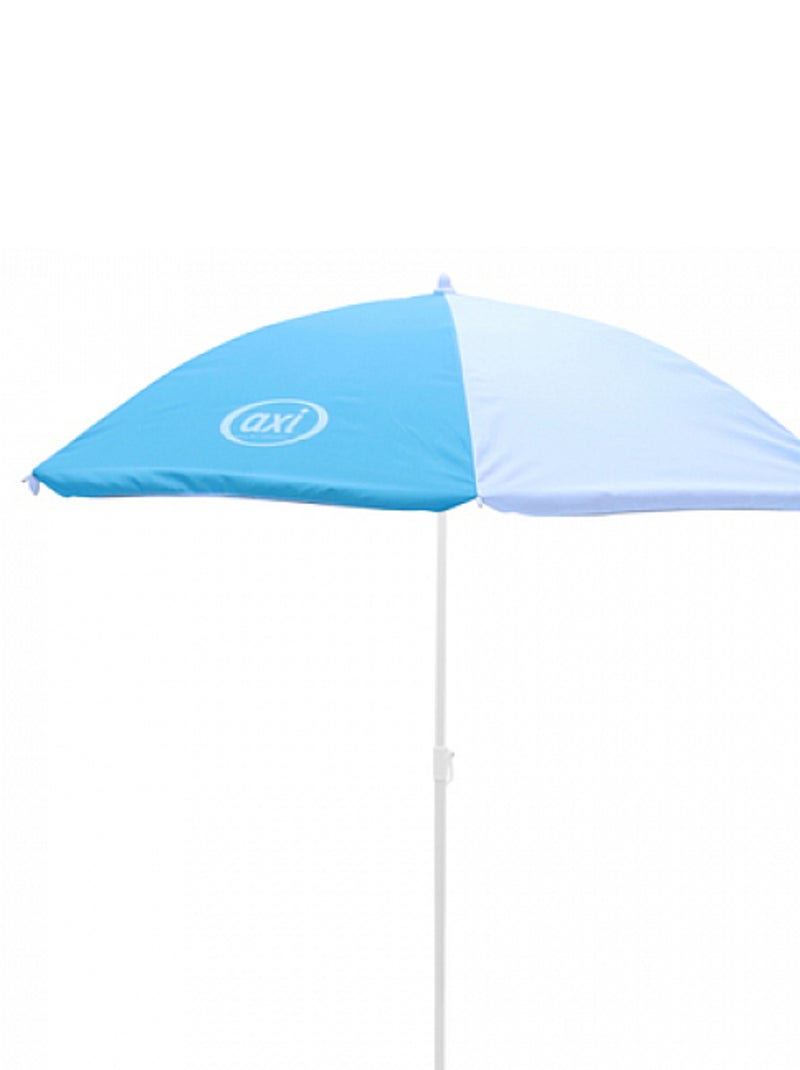 AXI Parasol  Bleu blanc diametre 125 cm Blanc - Kiabi