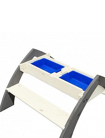 AXI Table picnic sable et eau Delta 119x98x65cm