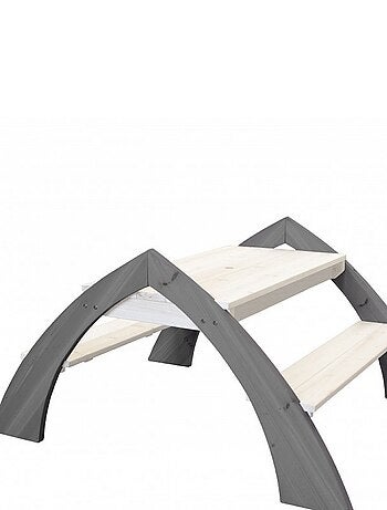 AXI Table picnic sable et eau Delta 119x98x65cm