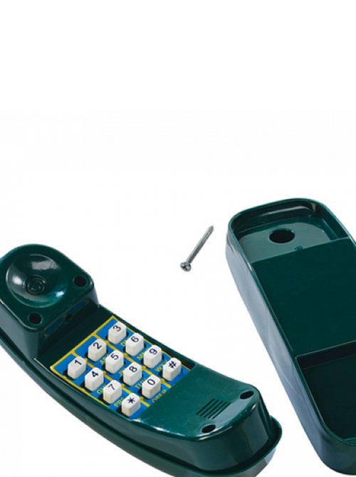 AXI Téléphone Vert foncé pour cabanes de jeu - Kiabi