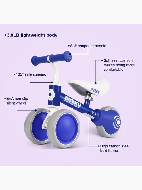 Ayeku, Vélo d’équilibre bébé 1–3 ans, 36cm - Kiabi Ayeku, Vélo d’équilibre bébé 1–3 ans, 36cm - Kiabi