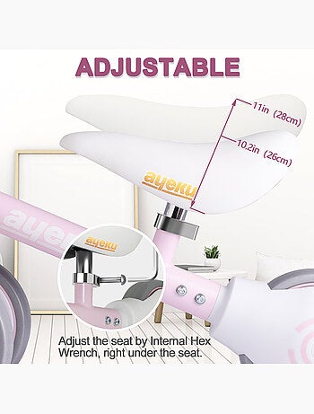 Ayeku, Vélo d’équilibre bébé 1–3 ans, 36cm