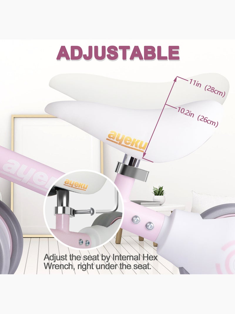 Ayeku, Vélo d’équilibre bébé 1–3 ans, 36cm Rose - Kiabi