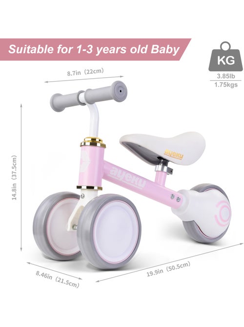 Ayeku, Vélo d’équilibre bébé 1–3 ans, 36cm - Kiabi Ayeku, Vélo d’équilibre bébé 1–3 ans, 36cm - Kiabi
