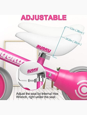 Ayeku, Vélo d’équilibre bébé 1–3 ans, 36cm