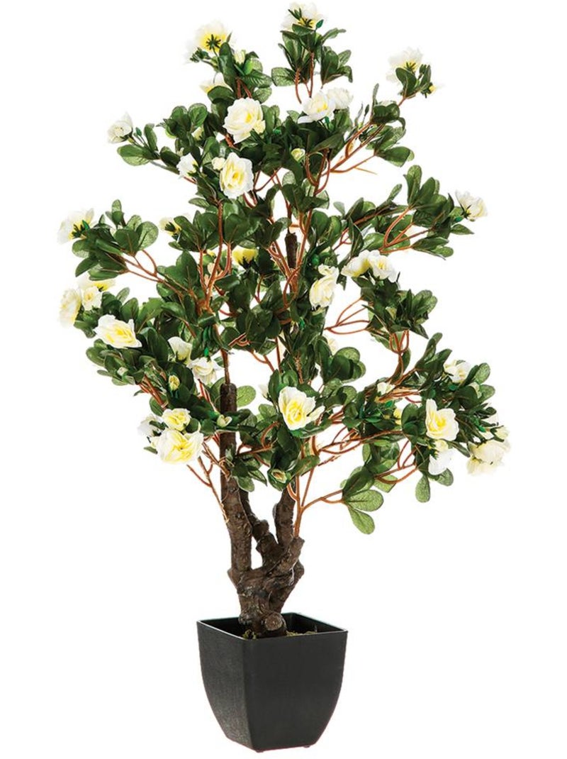 Azalée artificielle en pot artif Rose - Kiabi