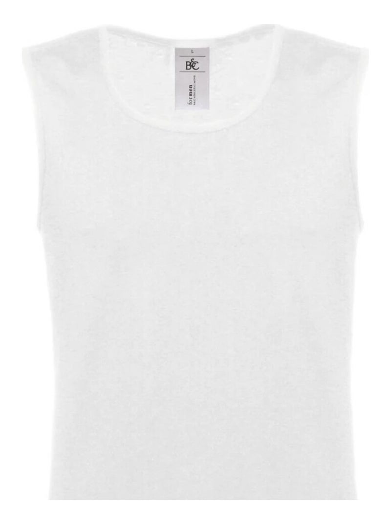 B and c - débardeur athletic move - b&c Blanc - Kiabi