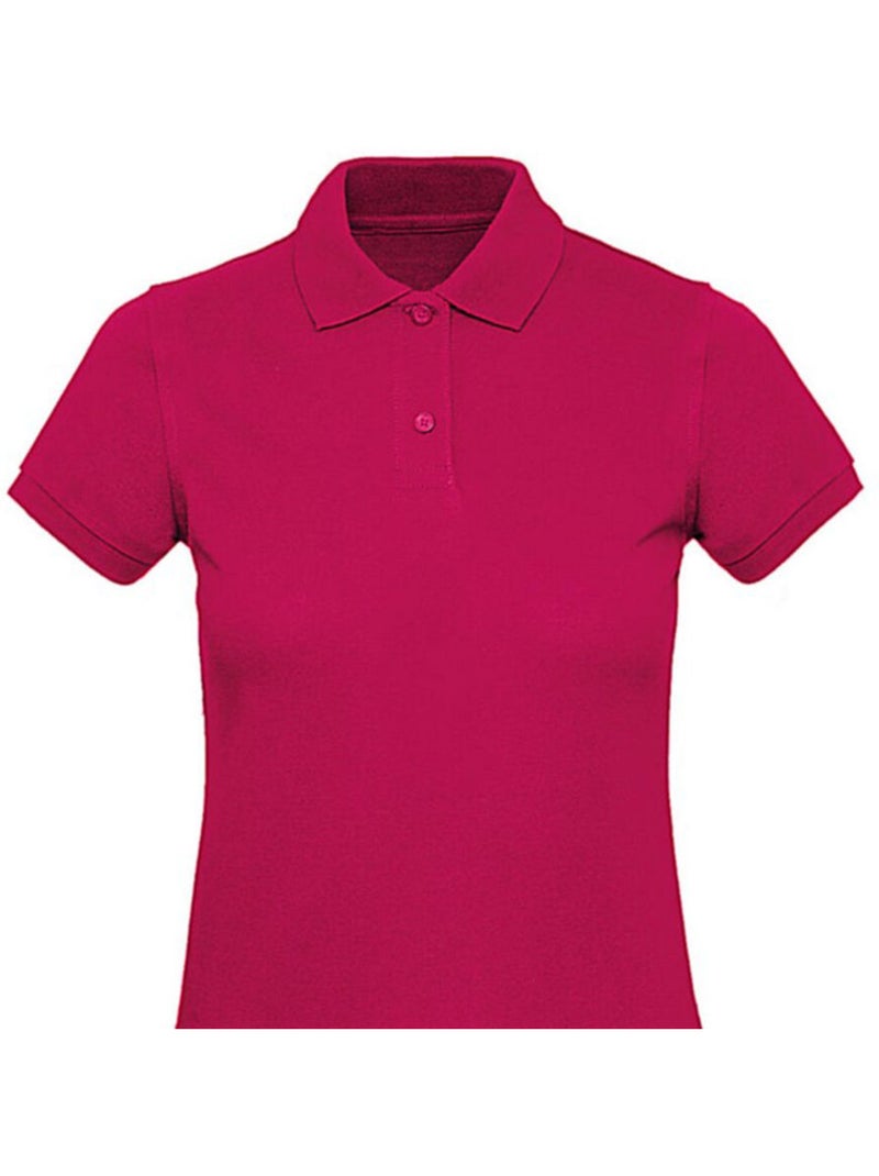 B and c - polo inspire - b&c Rouge bordeaux - Kiabi