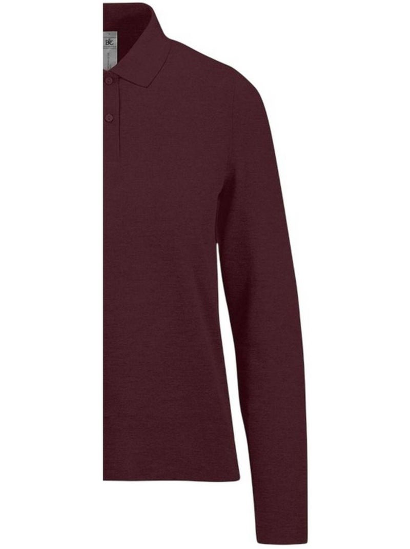 B and c - polo manches longues my polo - b&c Marron cappuccino - Kiabi