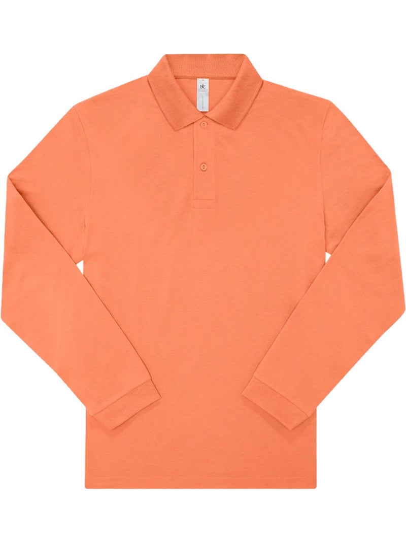 B and c - polo motif/style uni my polo - b&c Corail - Kiabi