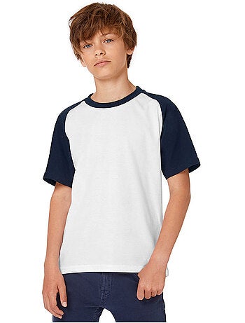 B and c - t-shirt base-ball - b&c