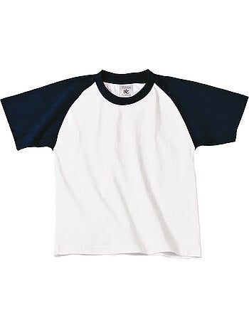 B and c - t-shirt baseball - b&c
