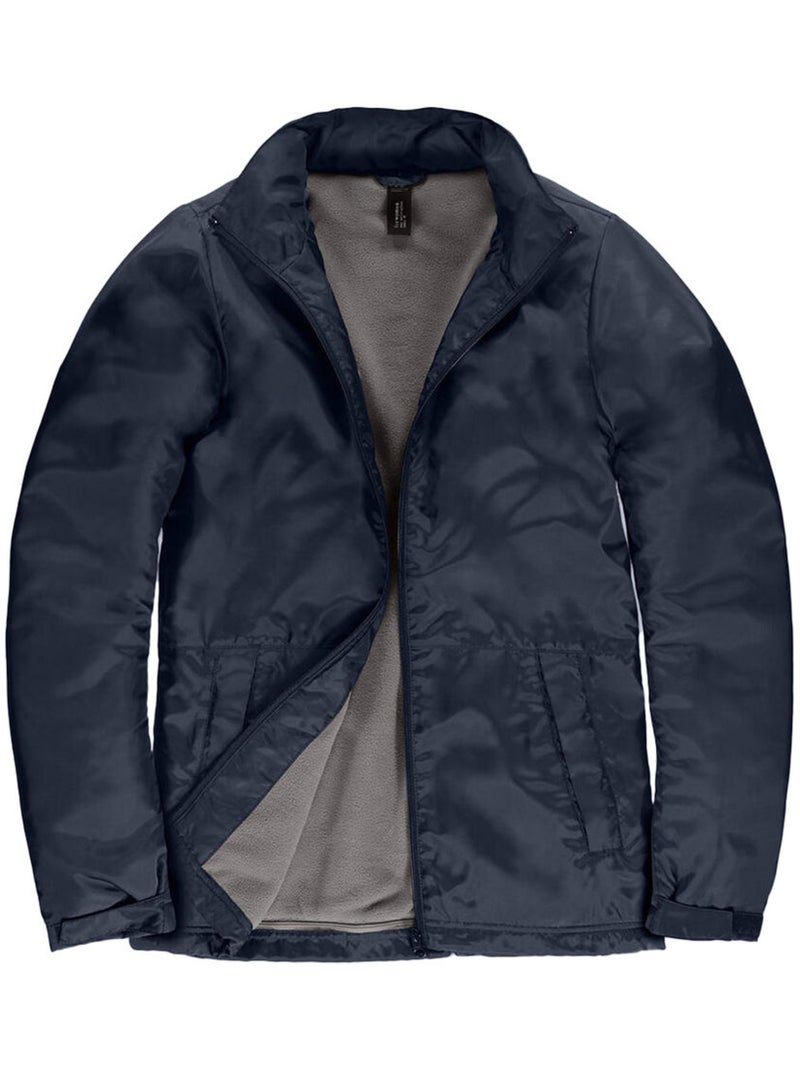 B and c - veste multi-active - b&c Bleu marine/Gris froid - Kiabi