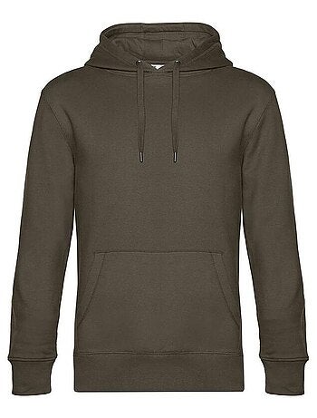 B and c mens king hooded sweater - b&c
