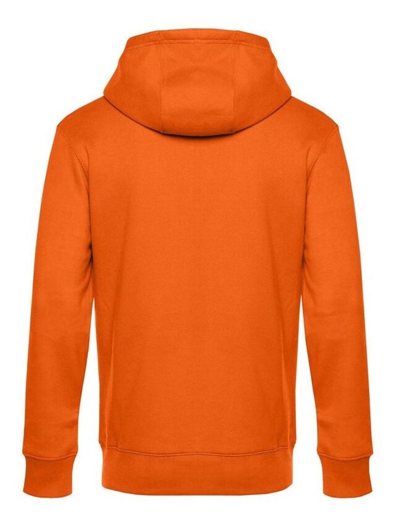B and c mens king hooded sweater - b&c Orange mandarine - Kiabi