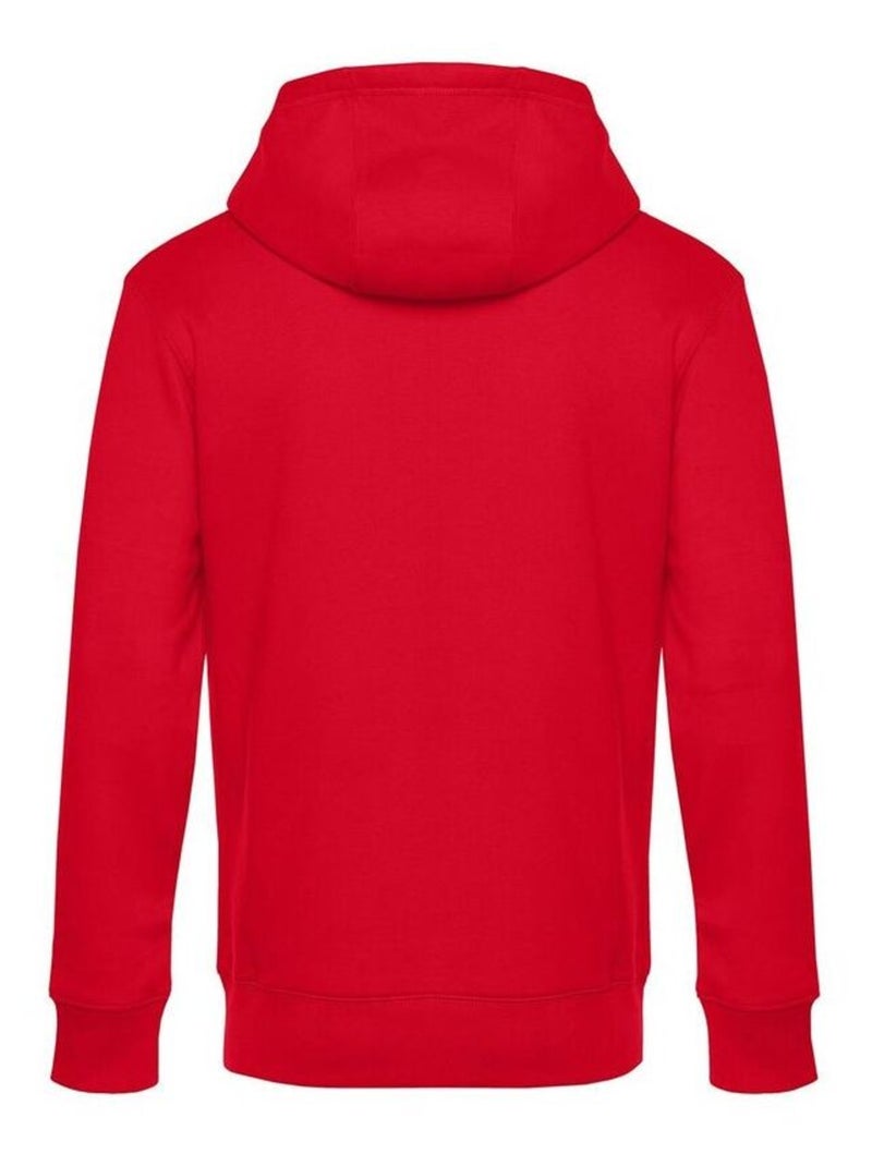 B and c mens king hooded sweater - b&c Rouge - Kiabi