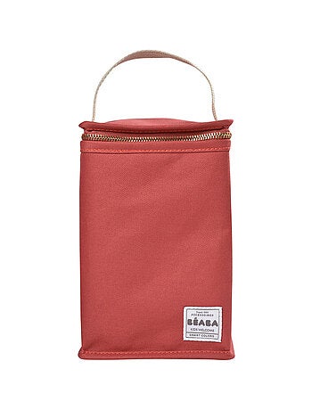 B?aba - Sac repas isotherme rose poudr?