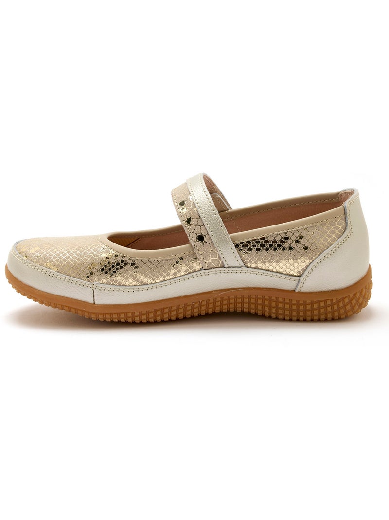 Babies à patte scratch semelle amovible - PEDICONFORT Beige - Kiabi