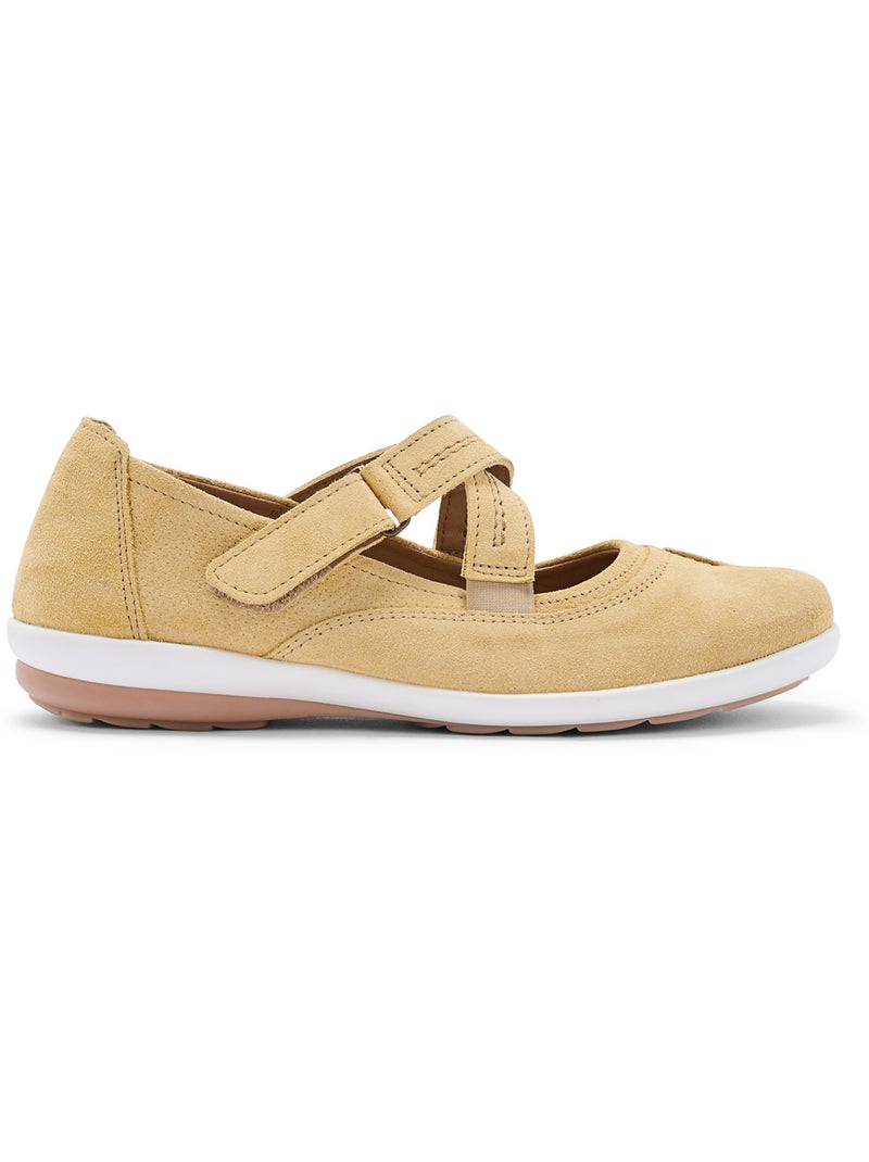 Babies à scratch et élastique femme - PEDICONFORT Jaune - Kiabi