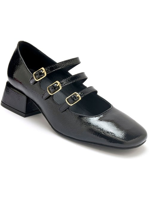 Babies cuir verni 3 brides - PEDICONFORT - Kiabi