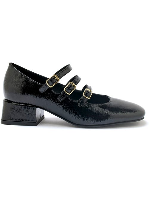 Babies cuir verni 3 brides - PEDICONFORT - Kiabi
