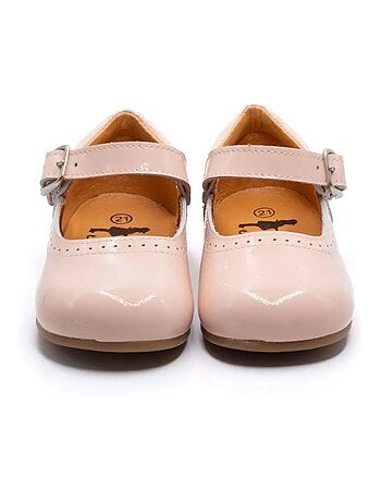 Babies en Cuir vernis à Boucle - Boni Catia