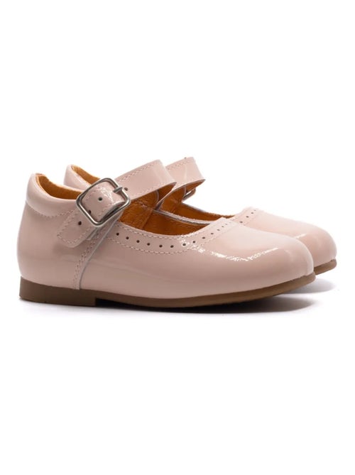 Babies en Cuir vernis à Boucle - Boni Catia - Kiabi