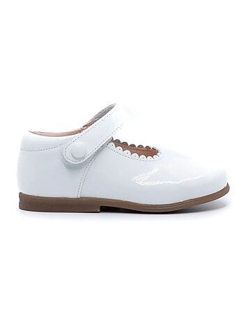 Babies en Cuir Vernis à Scratch - Boni Princesse