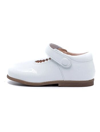 Babies en Cuir Vernis à Scratch - Boni Princesse