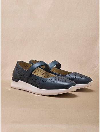 Babies femme à scratch semelle amovible