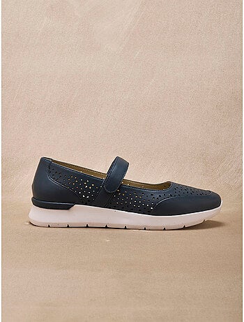 Babies femme à scratch semelle amovible