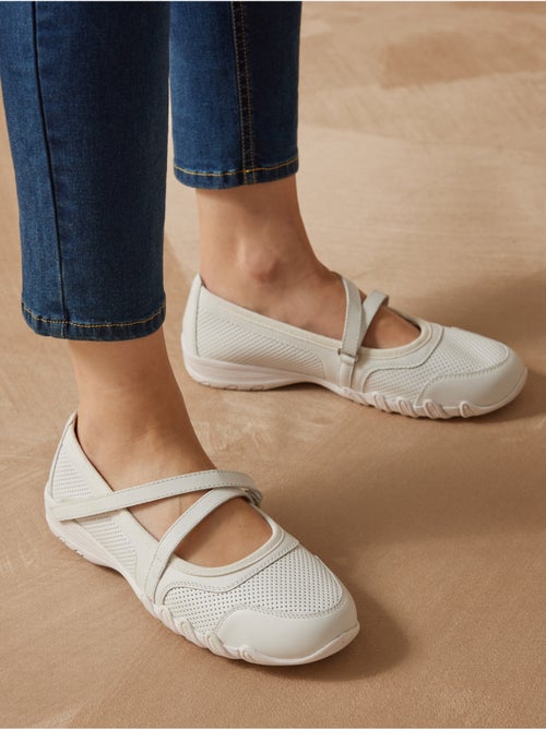 Babies femme cuir perforé - PEDICONFORT - Kiabi