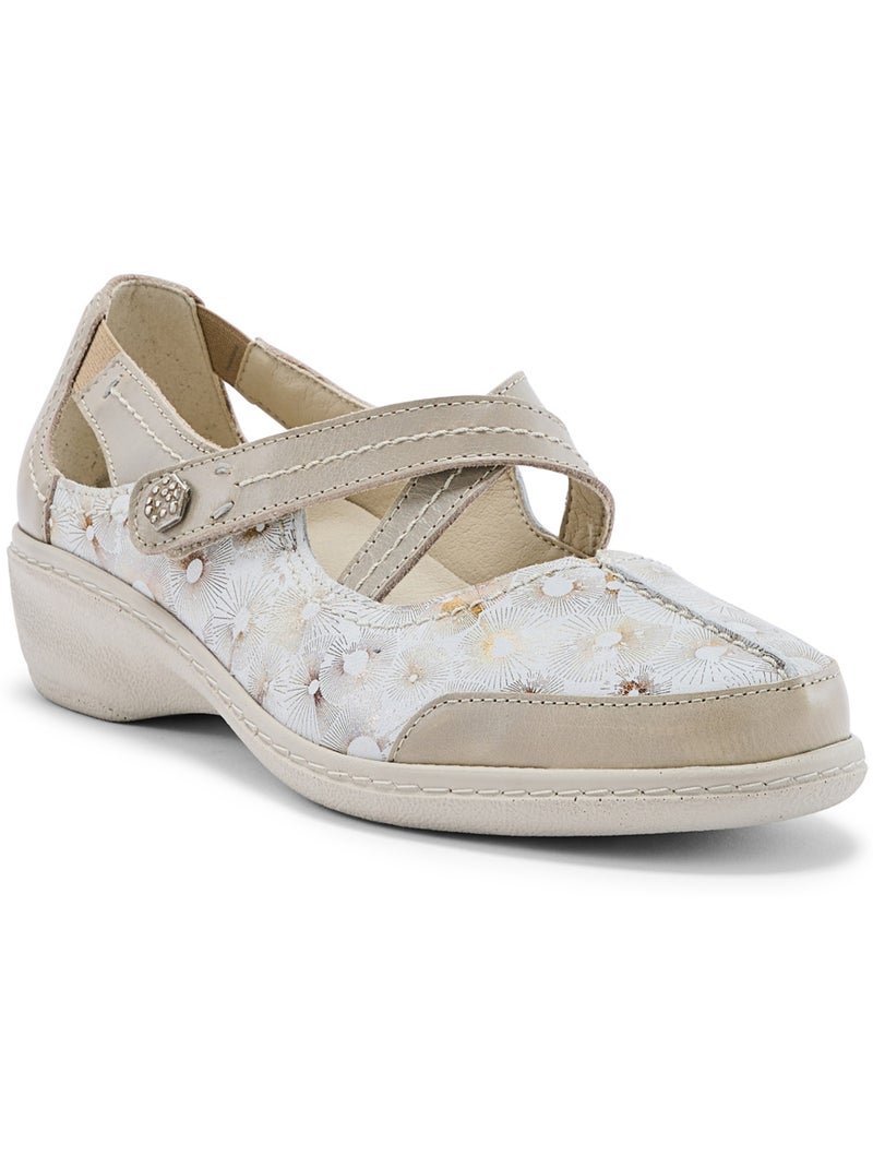 Babies femme élastiquées à scratch - PEDICONFORT Beige - Kiabi