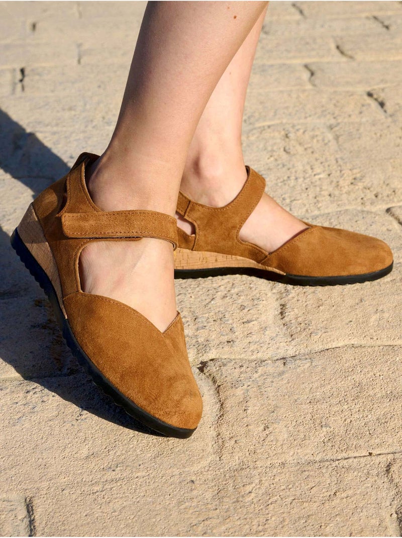 Babies patte scratch semelle amovible - PEDICONFORT Camel - Kiabi