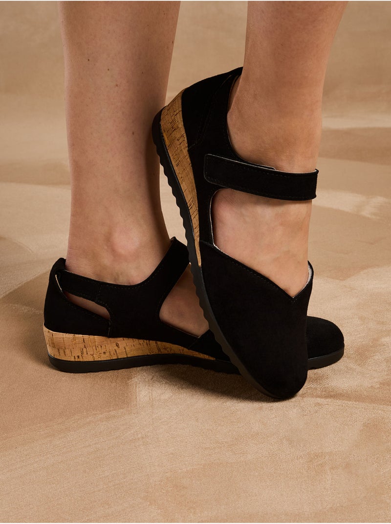 Babies patte scratch semelle amovible - PEDICONFORT Noir Noir - Kiabi