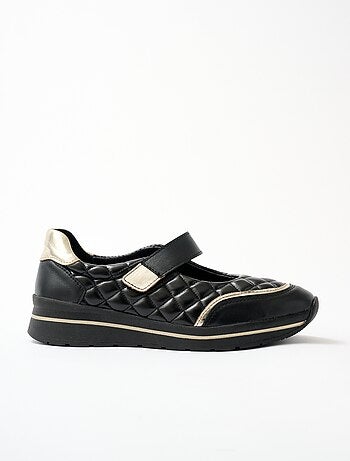 Babies scratchées largeur confort cuir