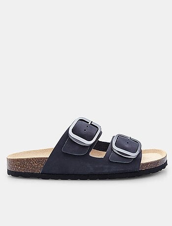 Babouche en cuir bata