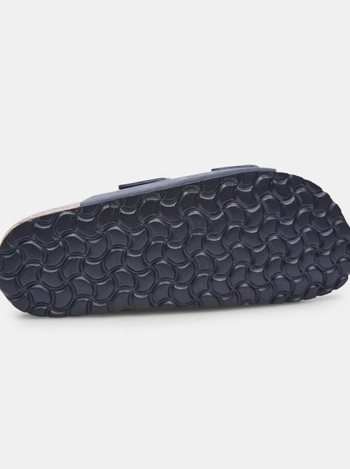 Babouche  en cuir Bata - Kiabi